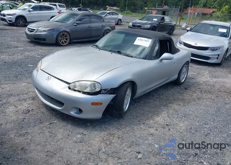 2001 Mazda Mx-5 Miata Ls/Se Special Edition z USA, uszkodzony, nr VIN JM1NB353X10205203